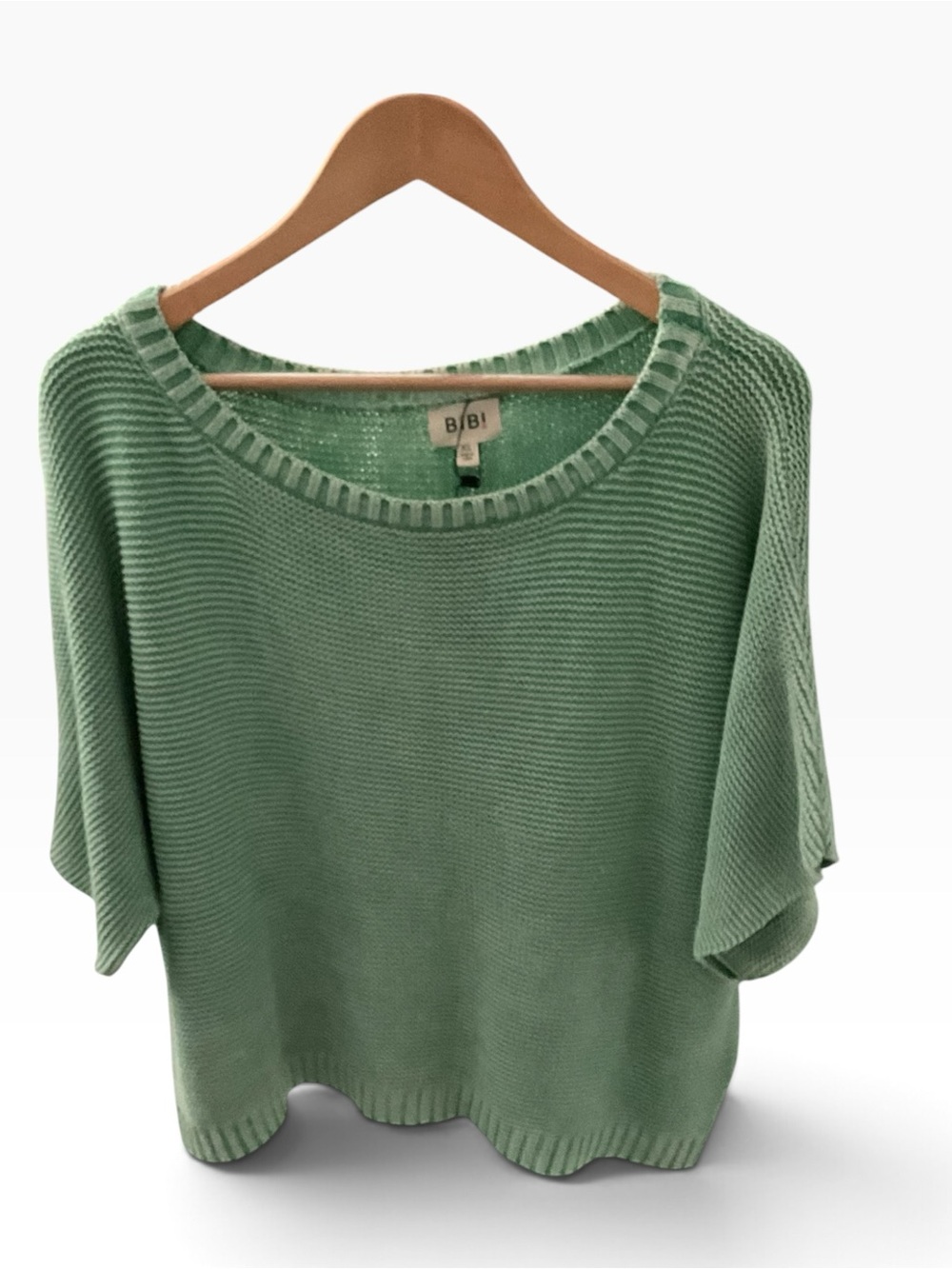 BIBI Plus Mint Green Knit Women's Sweater